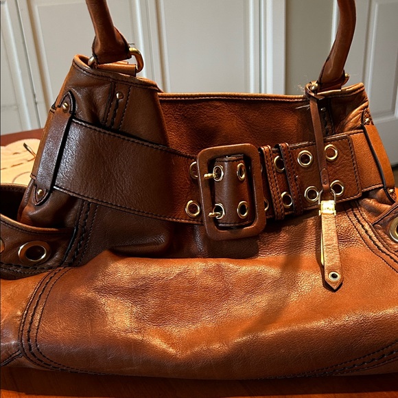 Brown Leather Women's Bag - Picture 1 of 10